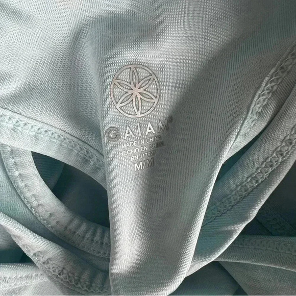 GAIMA Women’s Racer-Back Tank Top in Sea-foam Green Size Medium - Picture 7 of 13